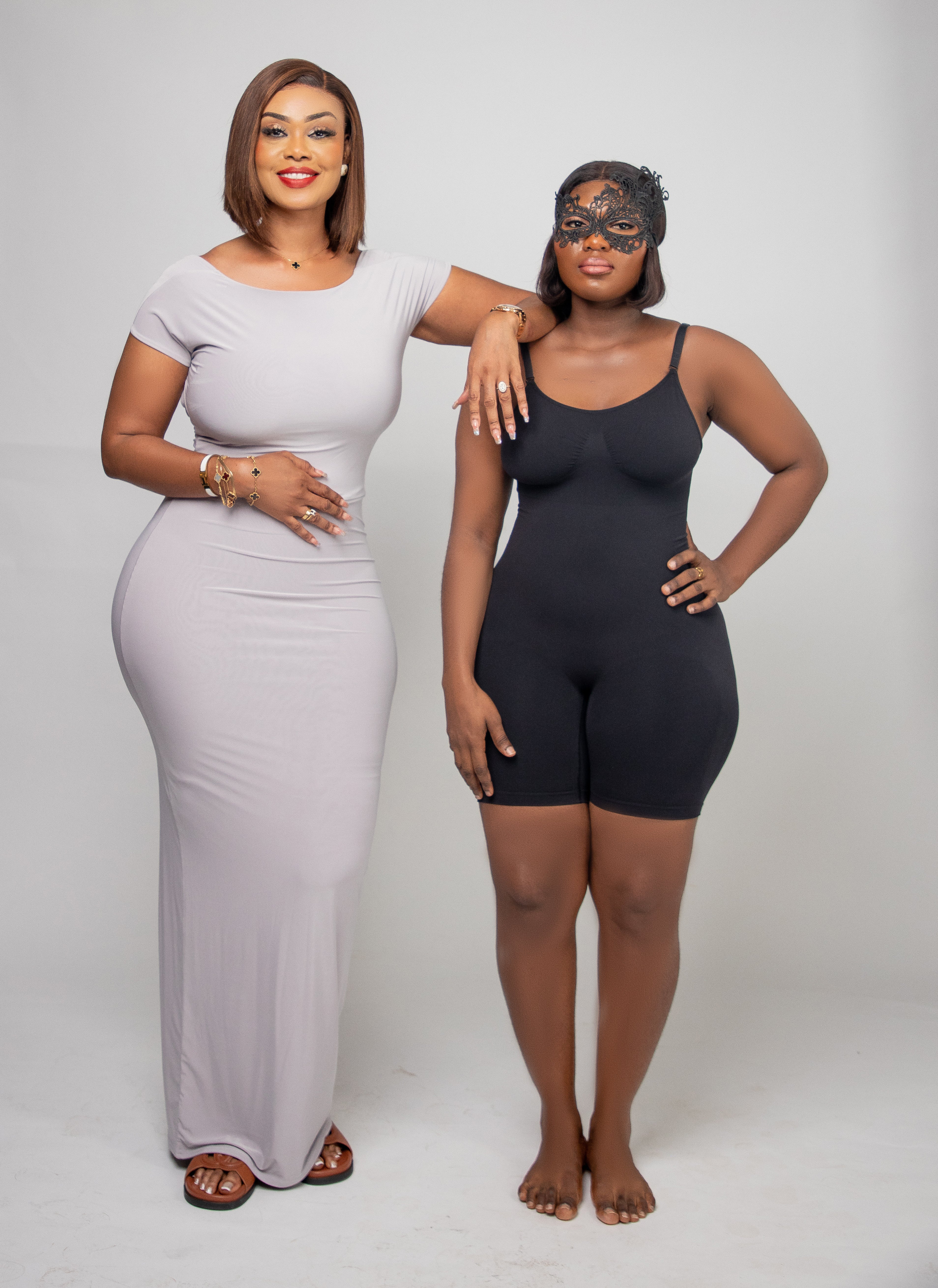 Elegant Backless Body-suit shaper