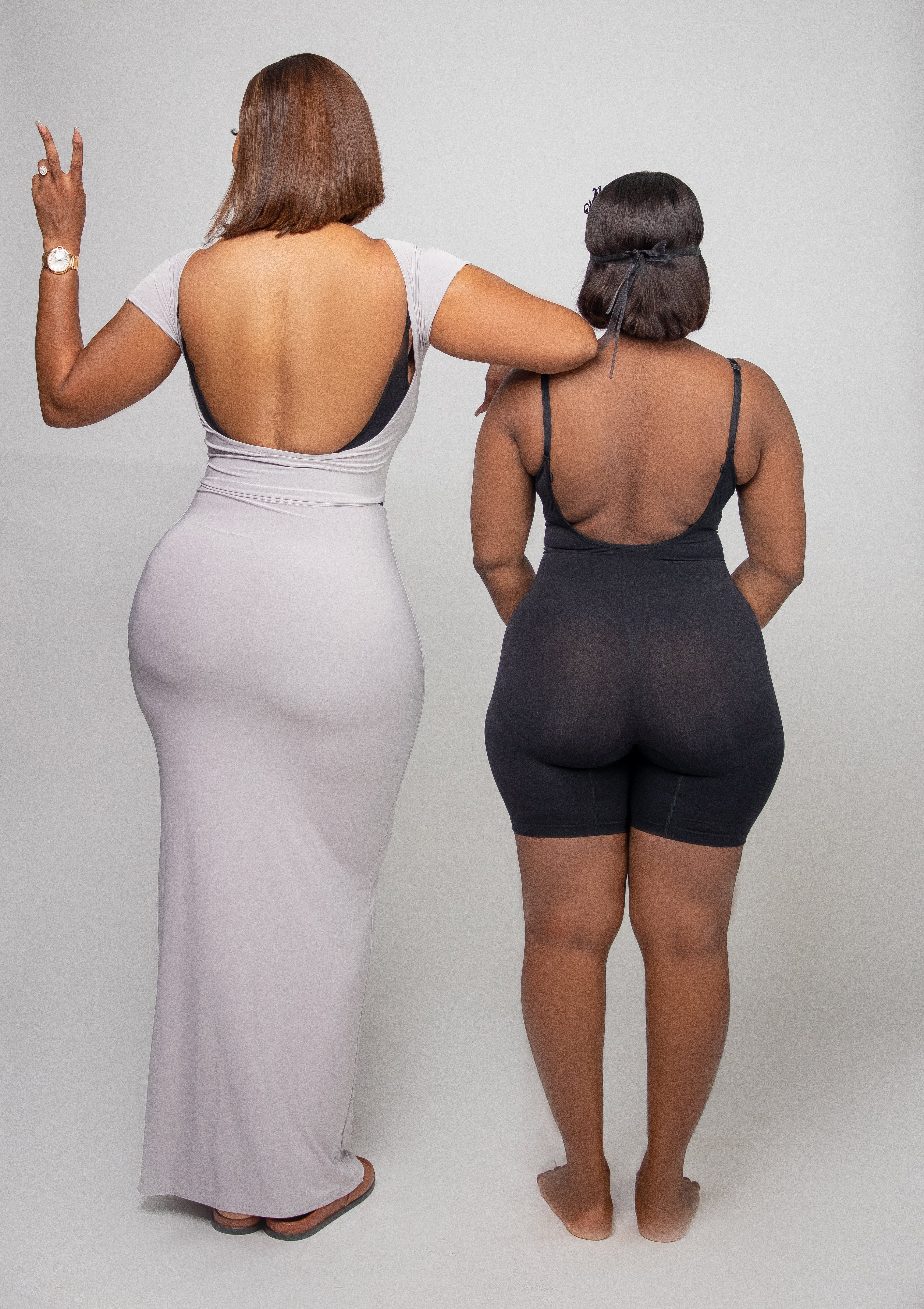 Elegant Backless Body-suit shaper