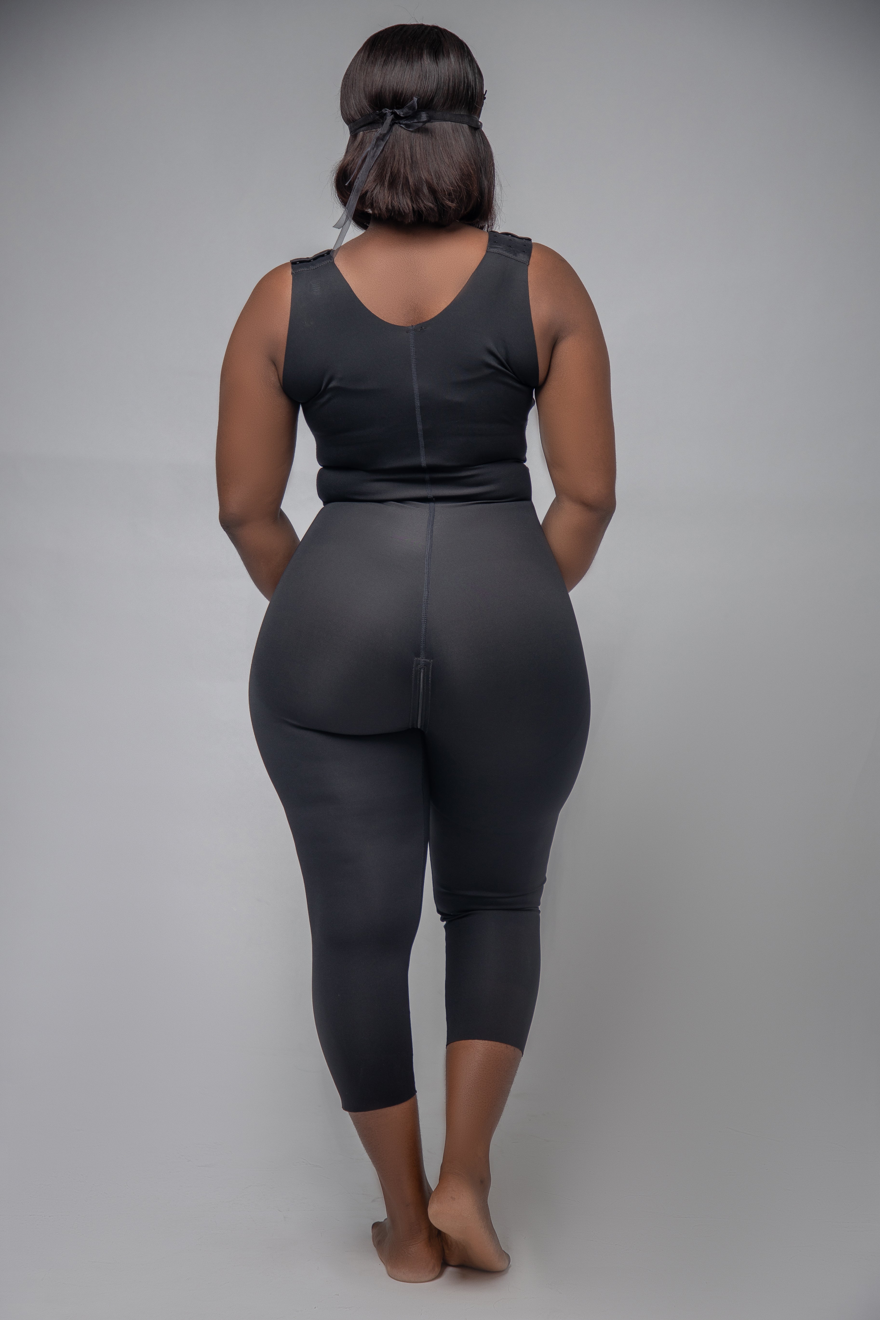 Long seamless girdle shaper