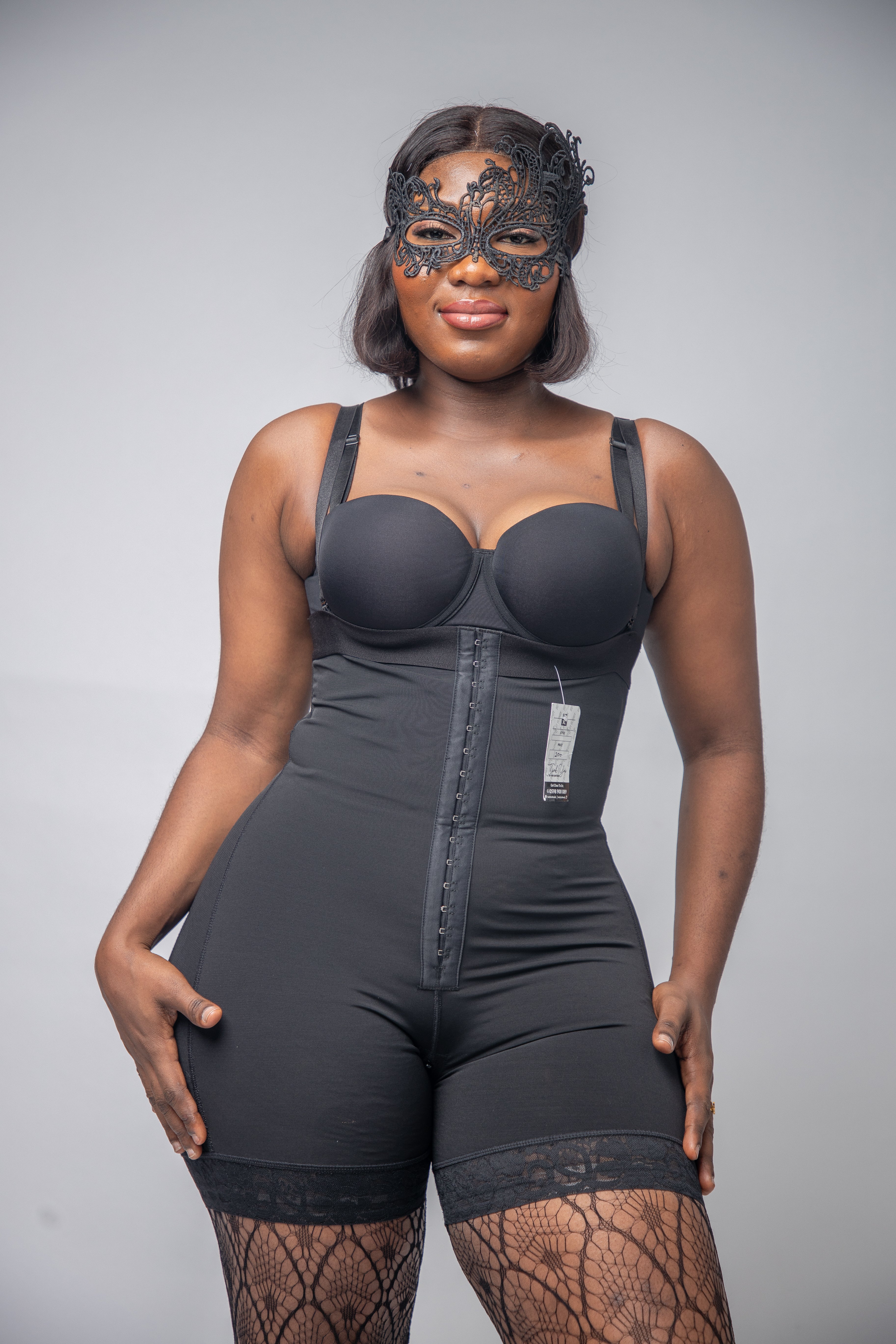 Mid-thigh seamless high waist shaper