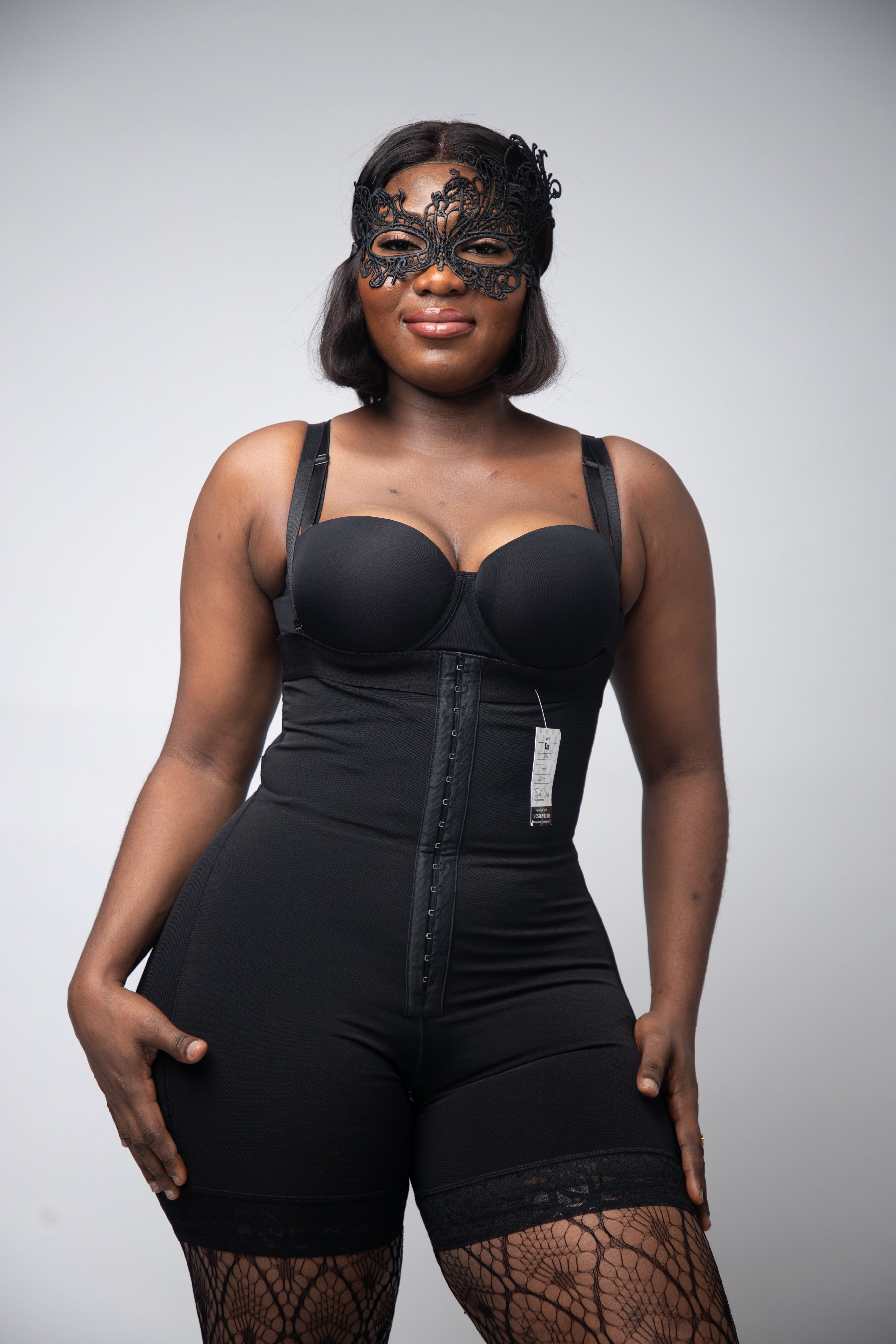 Mid-thigh seamless high waist shaper