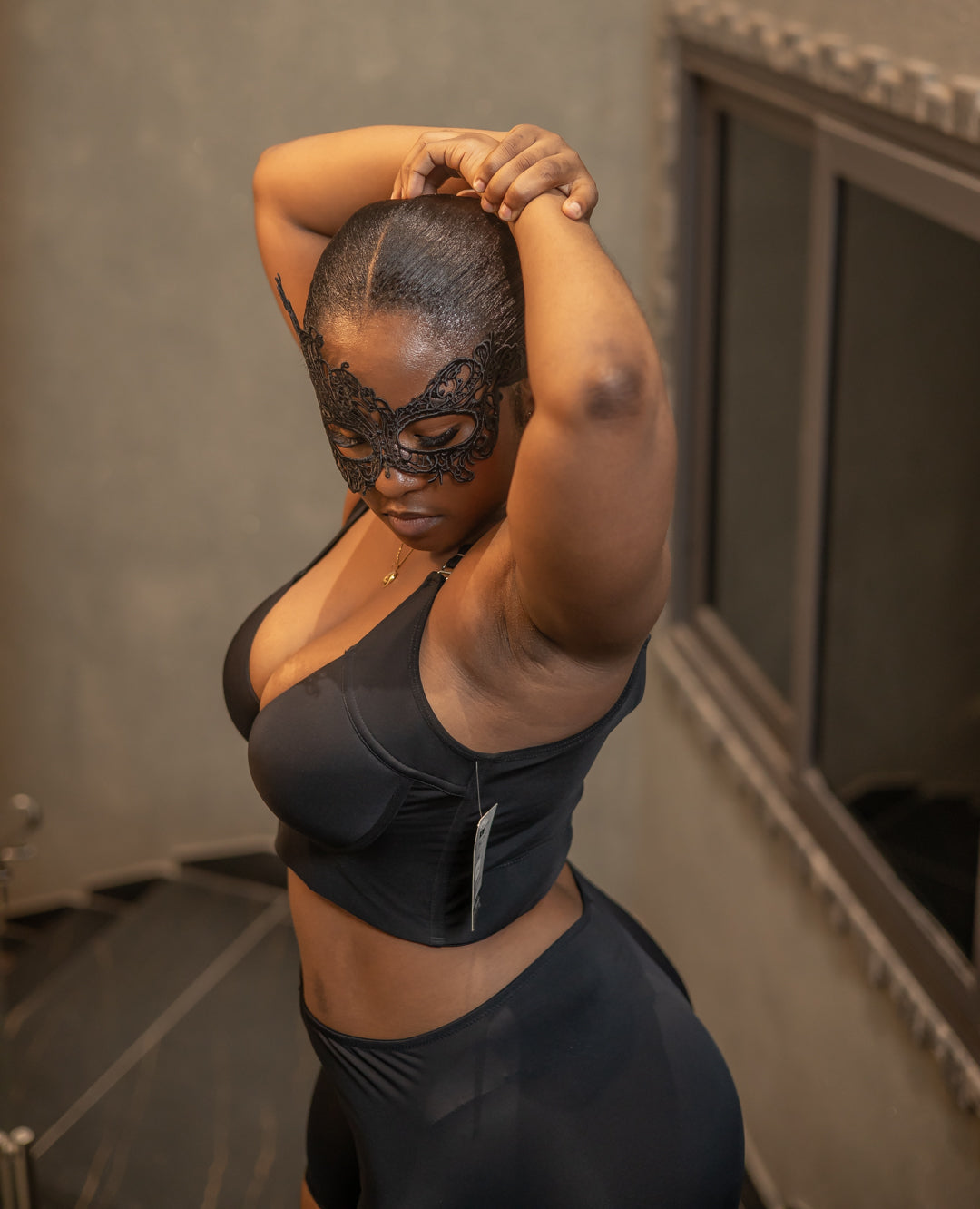 High-back coverage Bra