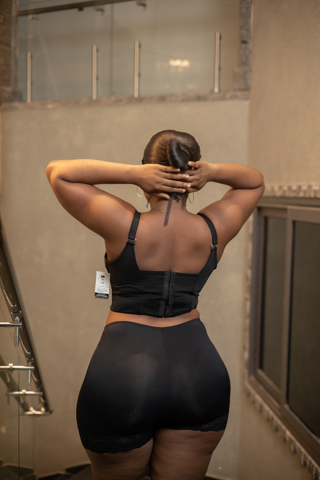 High-back coverage Bra