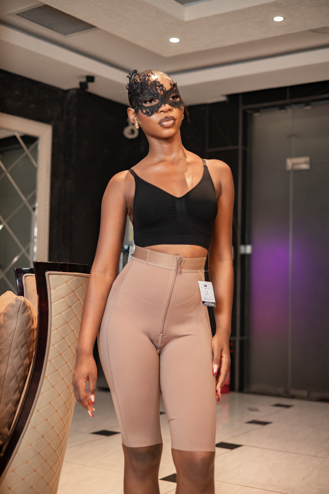 Seamless Long girdle shorts