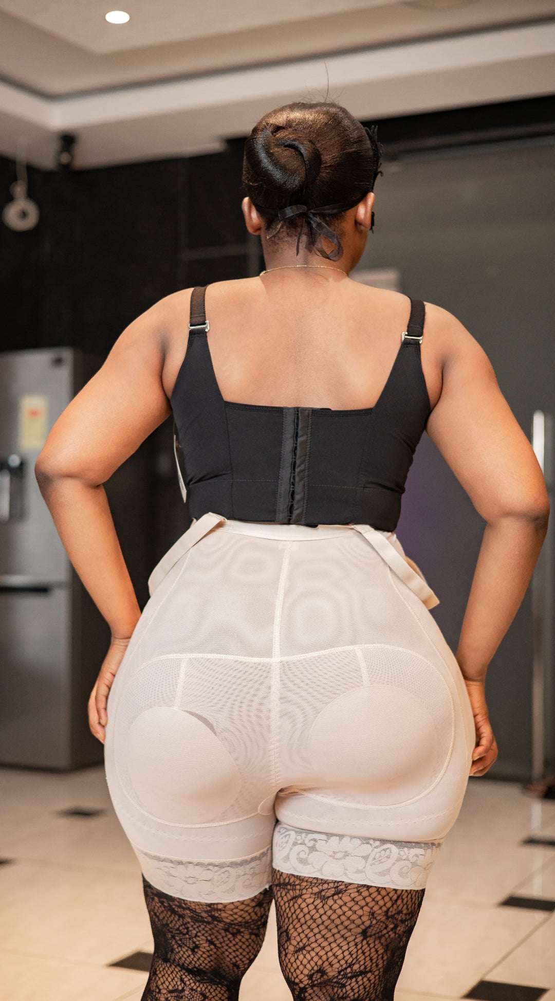 Padded hip and butt shorts