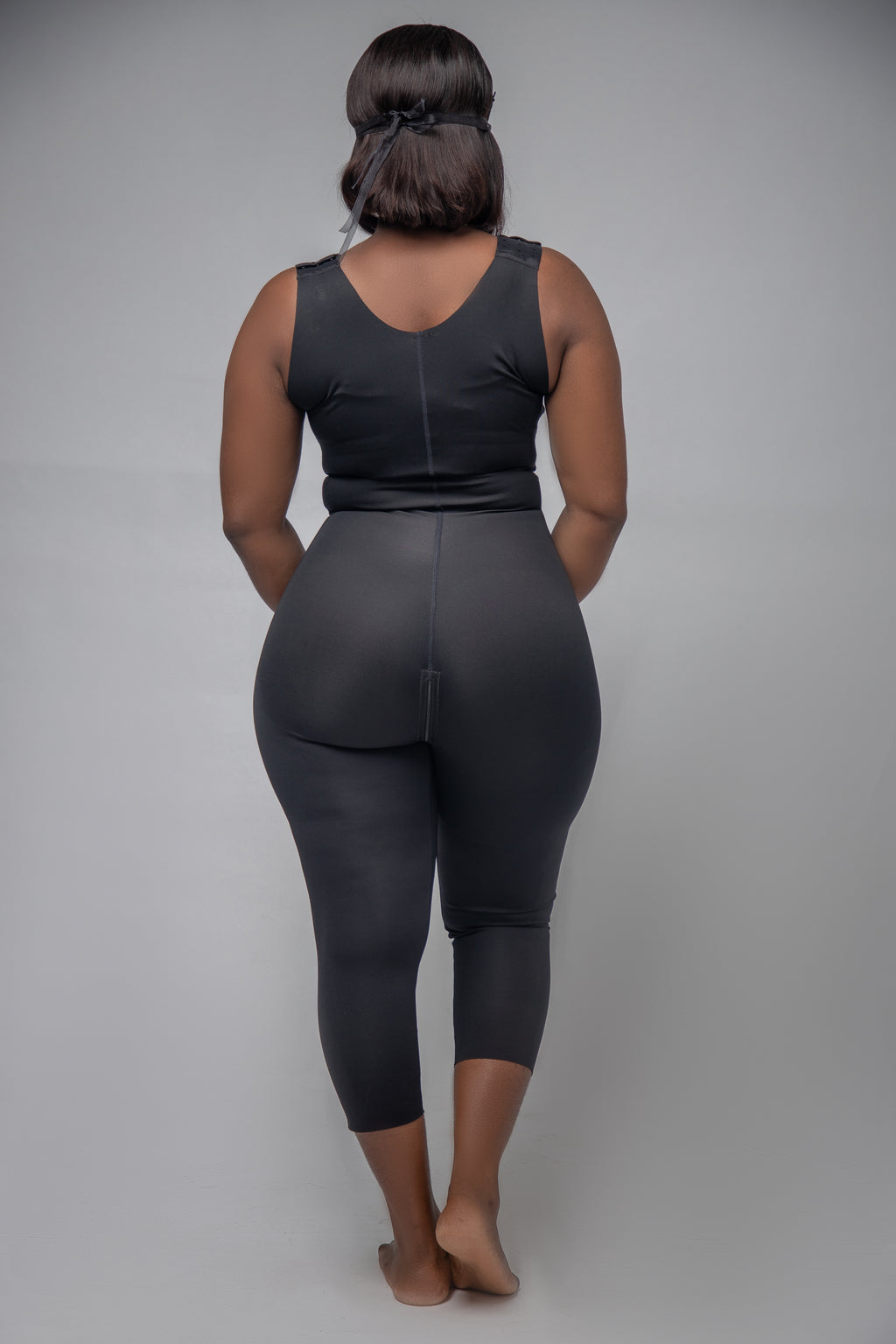 Long seamless girdle shaper