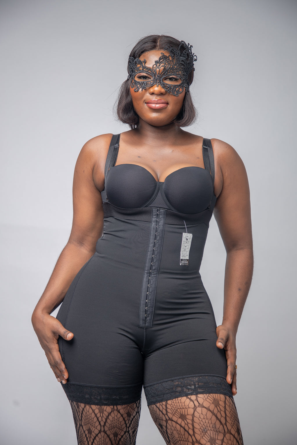 Mid-thigh seamless high waist shaper
