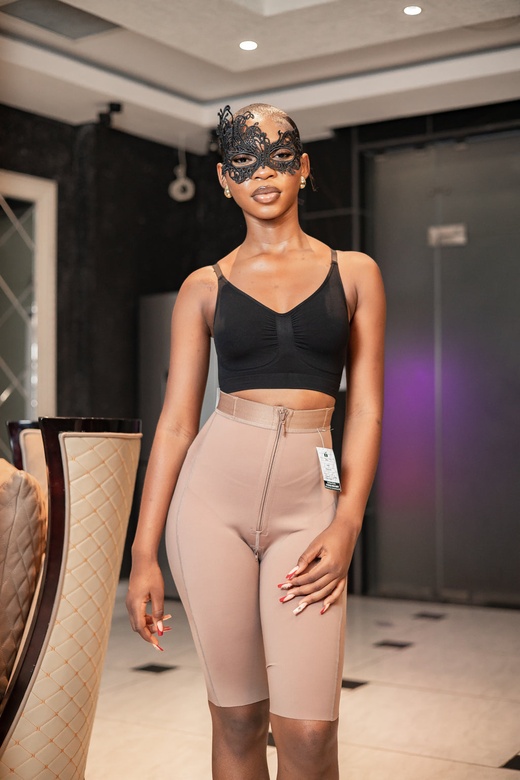 Seamless Long girdle shorts